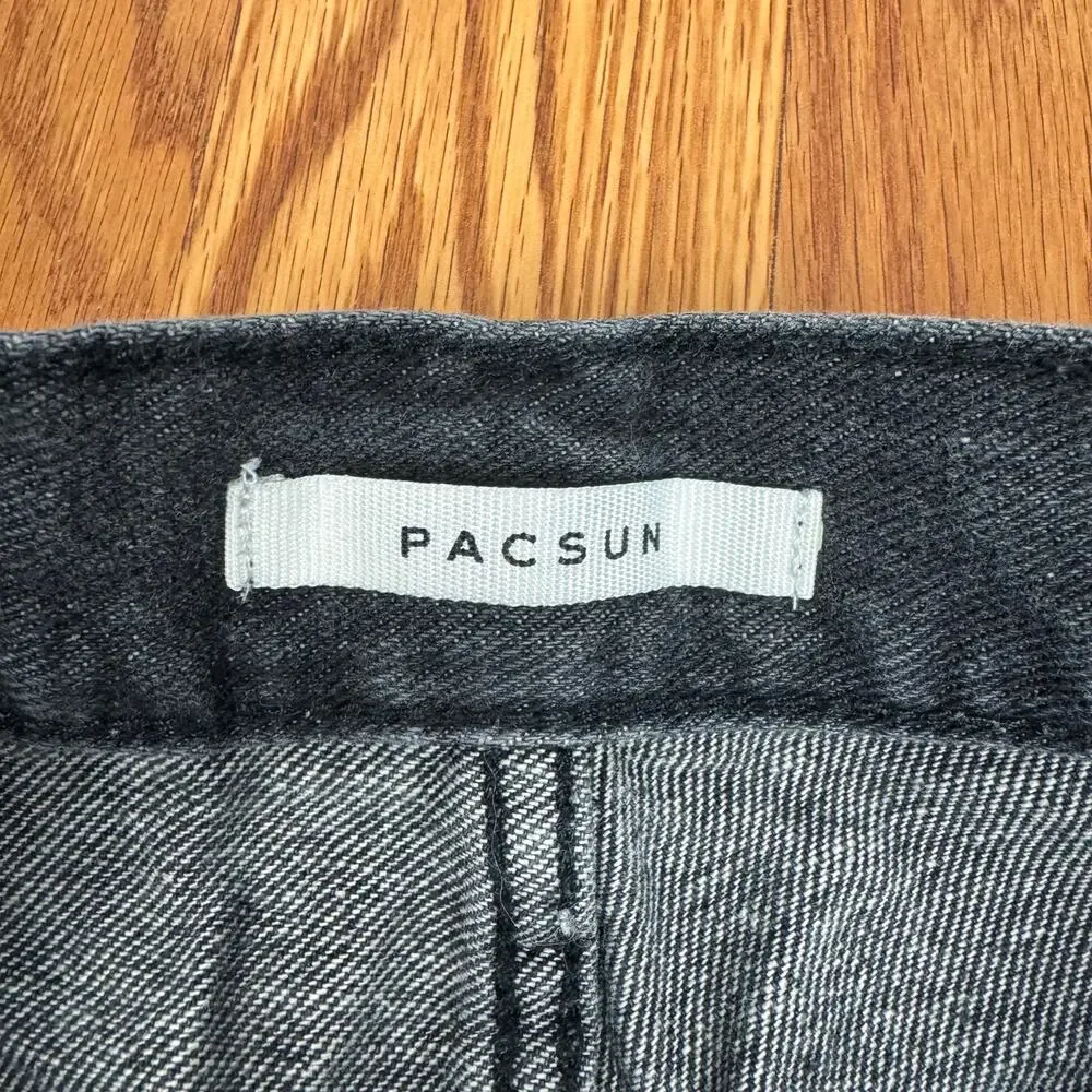 PacSun Ultra High Rise Slim Black Jeans Womens Sz 24